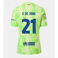 Maglia Calcio Barcelona Frenkie de Jong #21 Terza Divisa 2024-25 Manica Corta